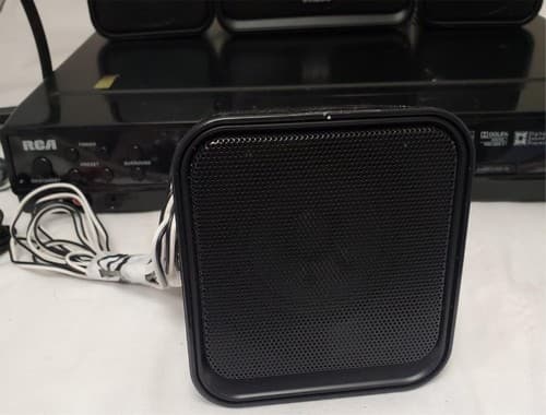 RCA RT2906 Home Theater Sound System with AV Receiver, Remote Cords & Wires - Thumbnail 15