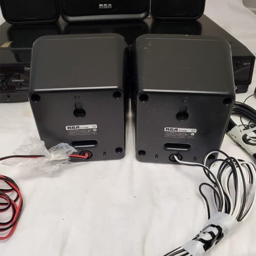 RCA RT2906 Home Theater Sound System with AV Receiver, Remote Cords & Wires - Thumbnail 17