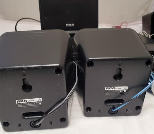 RCA RT2906 Home Theater Sound System with AV Receiver, Remote Cords & Wires - Thumbnail 20