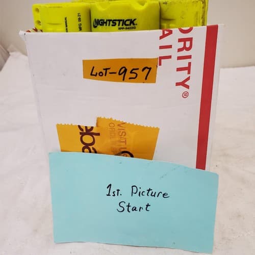 Lot of 14 Nightstick LED Flashlights Light Lamp Torch 4 AA Msha LED Bulb LOT-957 - Thumbnail 2