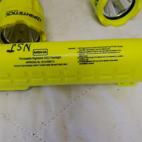 Lot of 14 Nightstick LED Flashlights Light Lamp Torch 4 AA Msha LED Bulb LOT-957 - Thumbnail 10