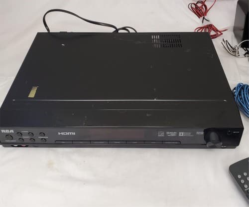 RCA RT2906 Home Theater Sound System with AV Receiver, Remote Cords & Wires - Thumbnail 23