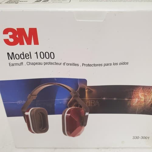 Earmuff Model 1000 Hearing Protection Noise Reduction Rating 22 Lot-493 - Thumbnail 4