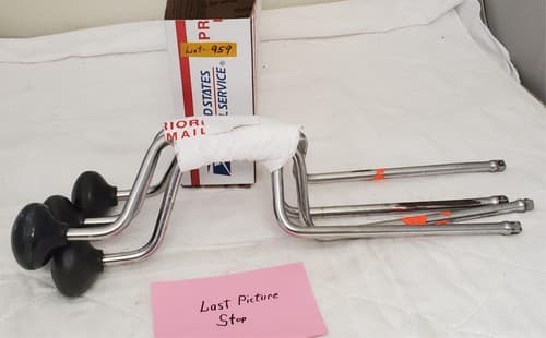 Vintage 2 Piece VSeries Speeder Wrench Set 3/8'' Dr Gray & Chrome Knob LOT-959 - Thumbnail 6