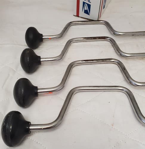 Vintage 2 Piece VSeries Speeder Wrench Set 3/8'' Dr Gray & Chrome Knob LOT-959 - Thumbnail 4