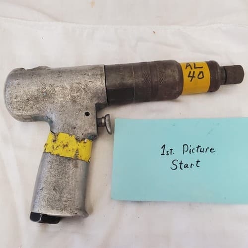 Pneumatic Rivet Screw Gun Aircraft Air Tool Industrial AL40 - Image 1
