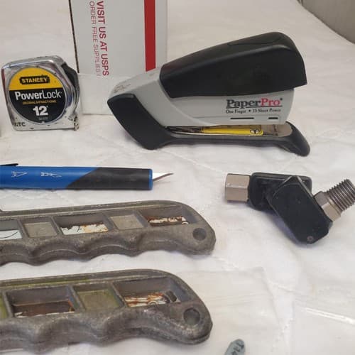 Assorted Measuring Tapes, Cutting Tools, Magnifiers & Blades Hand Tool LOT-546 - Thumbnail 8