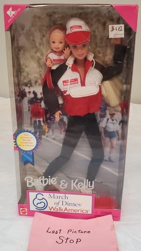 1998 Barbie & Kelly Walk America Doll Set March of Dimes Kmart Special Edition - Thumbnail 7
