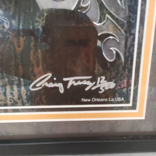 Craig Tracy 'Restless' Signed Framed Art Print old Tiger Design 11 x 14 - Thumbnail 3