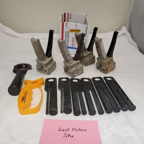 LOT of 12 Mixpac, Raptor Tools Pro PVC Saw & more LOT-530 - Thumbnail 12
