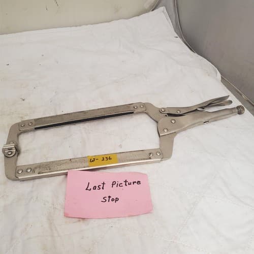 Olympia Tools 18" Locking C-Clamp Pliers with Swivel Pads LOT-236 - Thumbnail 6