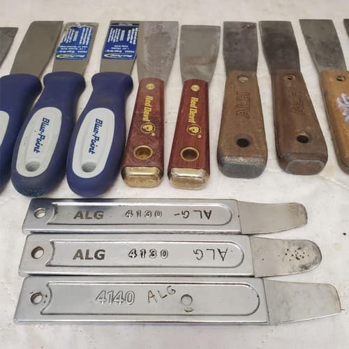 Lot of 13 Putty Knife Knives Gasket Scraper & Skin Wedge LOT-928 - Thumbnail 4