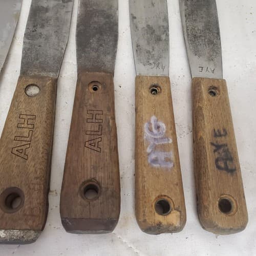 Lot of 13 Putty Knife Knives Gasket Scraper & Skin Wedge LOT-928 - Thumbnail 10