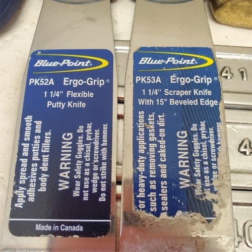 Lot of 13 Putty Knife Knives Gasket Scraper & Skin Wedge LOT-928 - Thumbnail 8