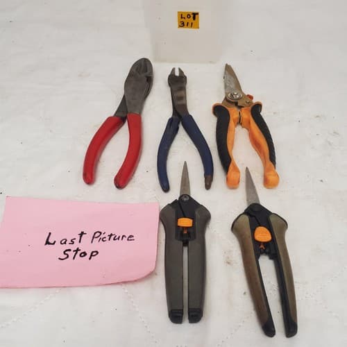Lot of 5 Assorted Crimpers Stripping Pliers LOT-311 - Thumbnail 9