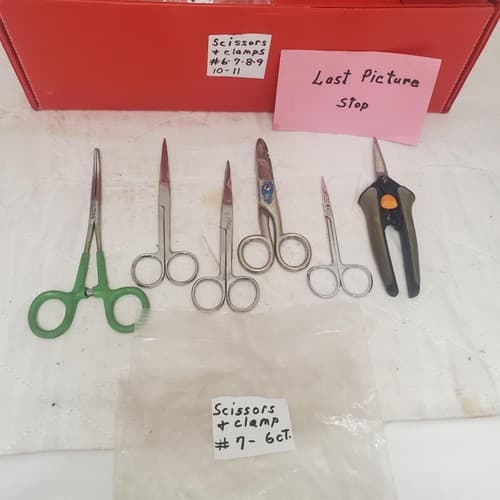 Lot of 6 Various type of Scissors & Pruning Snips #7 - Thumbnail 5