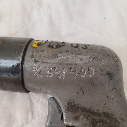 Sioux 2P2150 Air Pneumatic Aircraft Aviation Screwdriver AL58 - Thumbnail 3