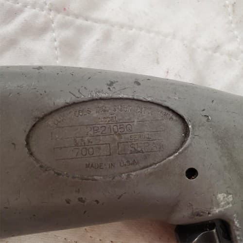 Sioux 2P2150 Air Pneumatic Aircraft Aviation Screwdriver AL58 - Thumbnail 6