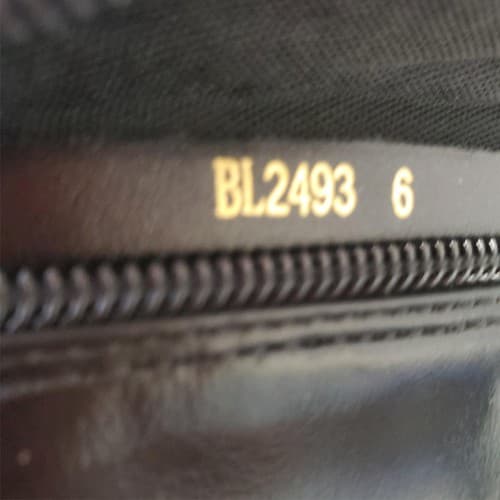 Vaslemuse Womens Black Knee High Boots Square Toe Block Heel Size 6 - Thumbnail 9