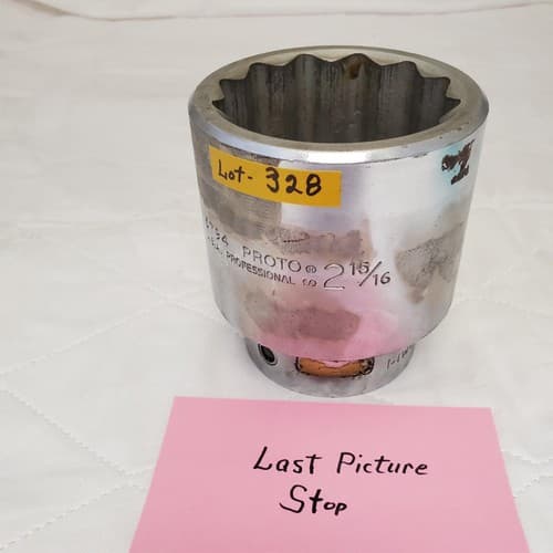 Proto 5794 SAE 2-15/16" Socket 1" Drive 12 Point Professional Tool LOT-328 - Thumbnail 6