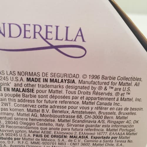 Barbie 1997 - Barbie as Cinderella - Collector Edition Mattel 16900 NRFB - Thumbnail 7