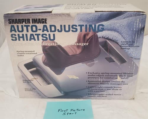 Sharper Image 7006 Auto Adjusting Shiatsu Massager - Image 1