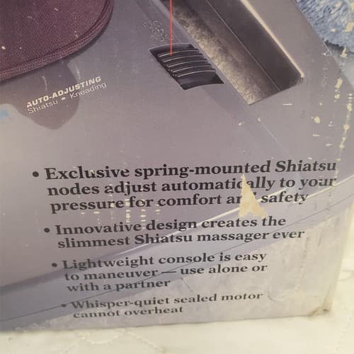 Sharper Image 7006 Auto Adjusting Shiatsu Massager - Thumbnail 3