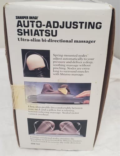 Sharper Image 7006 Auto Adjusting Shiatsu Massager - Thumbnail 5