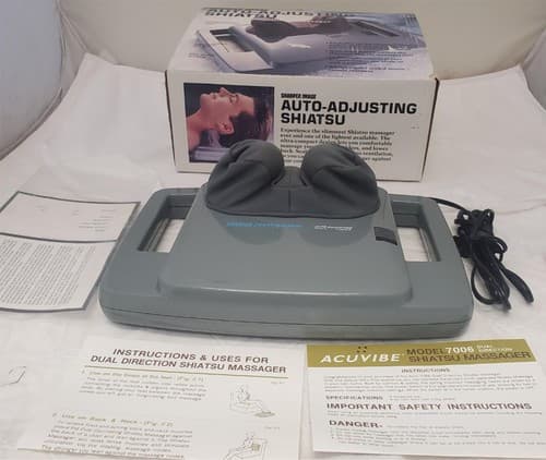 Sharper Image 7006 Auto Adjusting Shiatsu Massager - Thumbnail 7