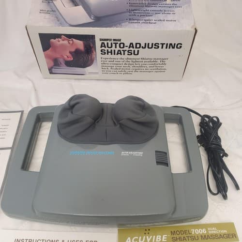 Sharper Image 7006 Auto Adjusting Shiatsu Massager - Thumbnail 8