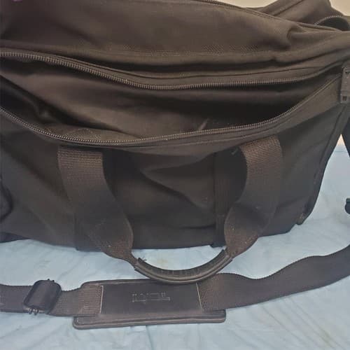 TUMI Black Ballistic Nylon Laptop Briefcase Shoulder Bag Travel Work Office - Thumbnail 6