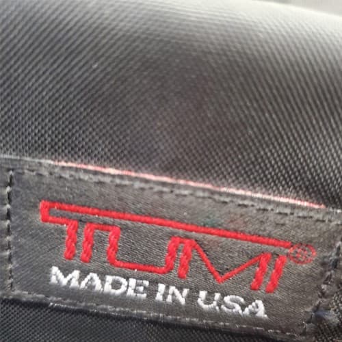 TUMI Black Ballistic Nylon Laptop Briefcase Shoulder Bag Travel Work Office - Thumbnail 9