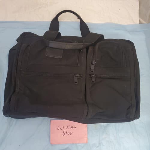 TUMI Black Ballistic Nylon Laptop Briefcase Shoulder Bag Travel Work Office - Thumbnail 12