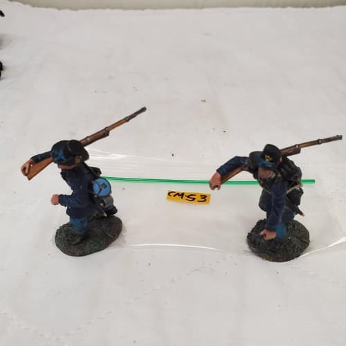 Britains Civil War 31290 Union Iron Brigade Advancing Right Shoulder CM-53 - Thumbnail 3