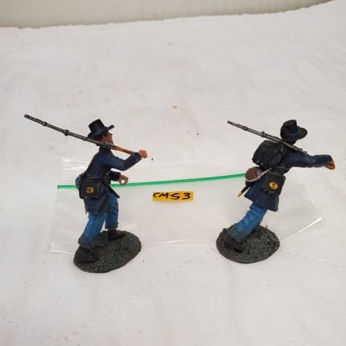 Britains Civil War 31290 Union Iron Brigade Advancing Right Shoulder CM-53 - Thumbnail 5