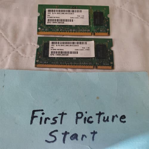 Samsung M470T6554EZ3-CE6 512MB PC2-5300S-555-12-A3 Laptop Memory - Image 1