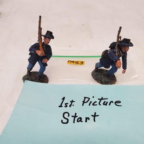 Britains Civil War 31290 Union Iron Brigade Advancing Right Shoulder CM-53 - Image 1