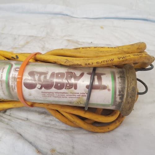 Vintage General Manufacturing Fluorescent Hand Lamp Fluorescent Light - Yellow - Thumbnail 7