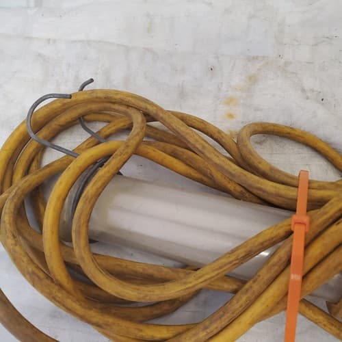 Vintage General Manufacturing Fluorescent Hand Lamp Fluorescent Light - Yellow - Thumbnail 2