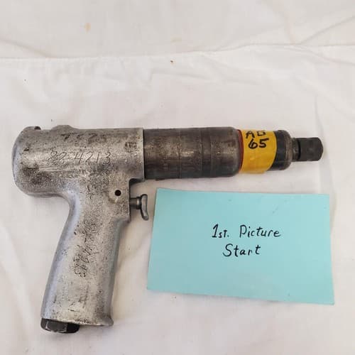 Vintange Pneumatic Rivet Screw Gun Aircraft Tool Air Tool Industrial AD65 - Image 1