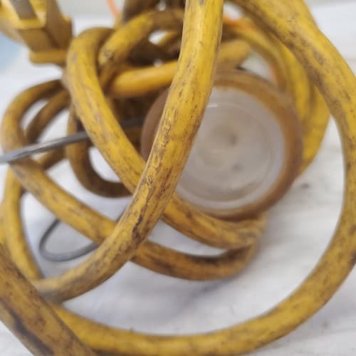 Vintage General Manufacturing Fluorescent Hand Lamp Fluorescent Light - Yellow - Thumbnail 14