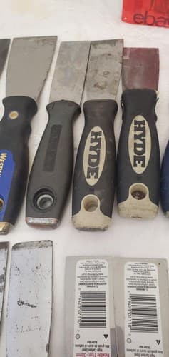 Lot of 27 Assorted Putty Knives & Scrapers Mixed Brands for Paint LOT-1059 - Thumbnail 8
