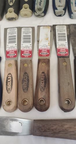 Lot of 27 Assorted Putty Knives & Scrapers Mixed Brands for Paint LOT-1059 - Thumbnail 9