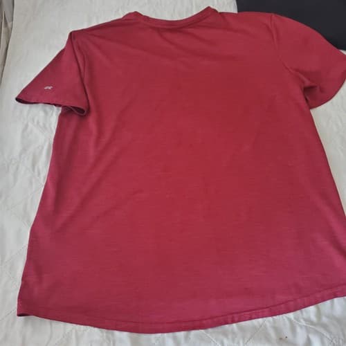 Lot of 4 Assorted Size M 38-40 Russell & Other Brand Dry Fit Short Sleeve Shirt - Thumbnail 9