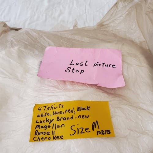 Lot of 4 Assorted Size M 38-40 Russell & Other Brand Dry Fit Short Sleeve Shirt - Thumbnail 24