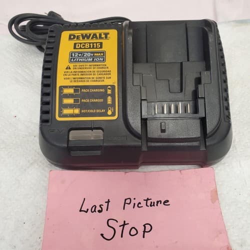 Dewalt DCB115 12V MAX 20V Lithium-Ion Battery Charger LOT-618 - Thumbnail 5