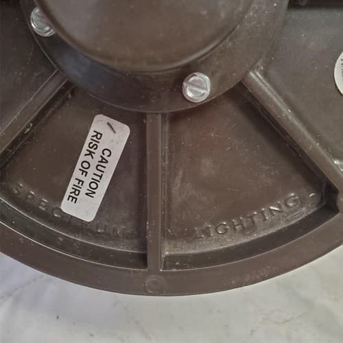 Spectrum Lighting Cylindrical Fixture Light 120V Black Finish #5 - Thumbnail 5