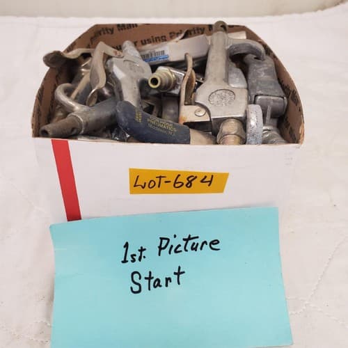 Lot of 22 Coilhose & Various Pneumatics Air Blow Gun Lot 684 - Thumbnail 2