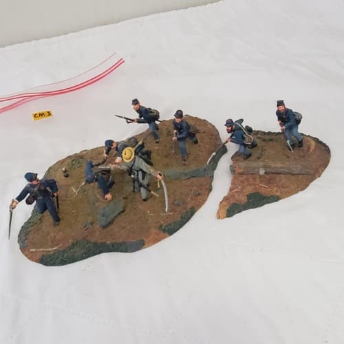 King and Country Britain's American Civil War Soldiers Diorama CM-3 - Thumbnail 4