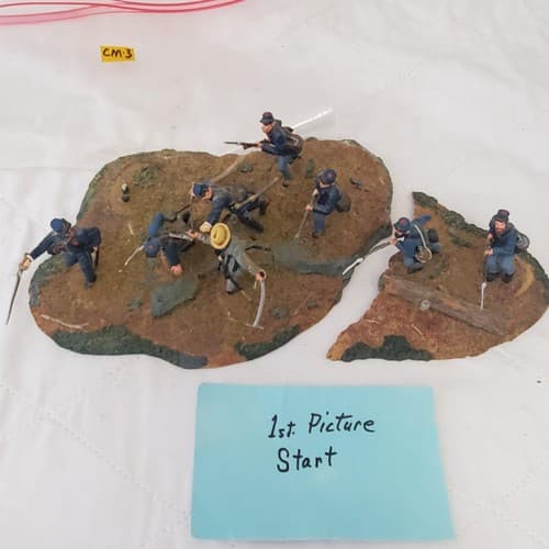 King and Country Britain's American Civil War Soldiers Diorama CM-3 - Image 1